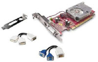 Lenovo 128MB ATI Radeon HD 2400 Pro Dual-VGA or Dual-DVI, TV-out Graphics Adapter (43R1961)